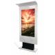 1500 Nits LCD 65 Inch Digital Signage Floor Standing Kiosk 1920*1080p