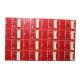 HASL Surface Finish Auto Pcb , FR4 Pcb Board 1.6mm Thickness Red Solder Mask