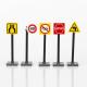 MOC street road city accessories all traffic signpost Indicator mini building blocks