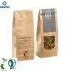 Gravure Printing PLA Biodegradable Coffee Bags With Valve
