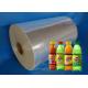 High Shrinkage Rate Heat Shrinkable Film Customized For Label Printing