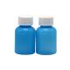 Industrial Medicine 60mL/2oz HDPE Syrup Bottle White/Blue Opaque Anti-Ultraviolet