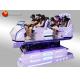 360 Degree View 6 Seater Cool Shape 9D Vr Cinema With Precise Motion Feeling 