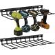 Wall Storage Power Tool Organizer And Heavy Duty Rack For Garage Pegboard Workshop