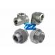 NPT Threaded Pipe Fittings Stainless Steel Material High Tolerance Anti Rust Oil