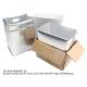 Insulated Foil Bubble Shipping Box Liner Disposable Hot Cold Thermal Insulated Food Delivery Bags