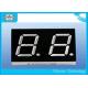 Energy Saving 7 Segment Led Display For Multimedia Product , Red / Blue / Yellow Color