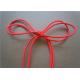 Nylon Orange Waxed Cotton Cord 2 mm Width With High Tensile