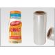 Bottle Labels Poly Shrink Film / PLA Biodegradable Shrink Wrap Film