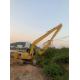 OEM Antiwear Excavator Long Reach Boom And Stick , Durable Excavator Dipper Arm Extension 18M