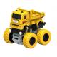 Plastic Pull Back Friction Powered Construction Engineering Vehicle Dump Crane Mixer Truck Kids Toy Car 12 Piece Display