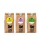 Eco Friendly Customized Logo Promotional Stand Up Kraft  Paper Bag for Coffee/Tea Packing