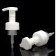 40mm Luxury Skin Care Foam Soap Pump Bottle Clear White Cosmetic Container