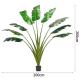 200cm Traveller'S Palm Artificial Landscape Trees For Low Maintenance Evergreen Plants