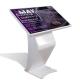 Floor Standing 21.5 Inch Touch Screen Kiosk For Digital Information