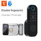Glomarket Apartment Tuya Smart Door Lock Anti Theft Digital Password Ttlock App Control Gate Double Smart Rim Fingerprint Lock