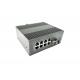 Outdoor Industrial Ethernet Switch 8 Port POE PSE 220v AC Input Support PoE+