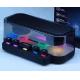 10W Power Black Bluetooth Speaker with 2400mAh/1200mAh/800mAh Batteries Supports TF/FM Playback and 32GB Memory Card