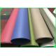 Fiber Pulp Tear Resistance Red & Blue Washable Kraft Paper Fabric For Wallets