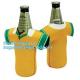 OEM Eco Friendly Dinnerware Christmas Wine Bottle Covers For Paty Wine Dress Up Bag
