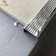 12mm Brush Stair Nosing Tile Trim Stainless Steel 304 Material