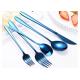 Five Piece Kitchen Household Items Western Stainless Steel Fork And Spoon Set Gift Box