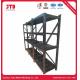 500kgs Warehouse Metal Racks BV 4 Tier Black Welded Steel Shelving