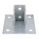 ISO9001 2008 Certified Floor Mount Base Plate in Steel and Stainless Steel at Prices
