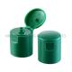 28415 Plastic Flip Top Cap in Green Customized Request Sample 1-10 PCS Free