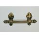 Antique Brass Color Shell Design Metal Coffin Handle High Quality Accessories ZH020