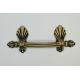 Shell Design Metal Coffin Handles Antique Brass Color 21*11cm Dimension