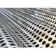 Iron Net Anodizing Perforated Mesh Sheet Diamond Hole Shape 12mm Thin