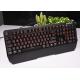 RECCAZR Black White RGB Mechanical Keyboard Wired For Windows / Xp KG901