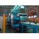 PLC Control Rock Wool Production Line / PU Formed Sectional Sandwich Panel Line
