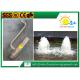 Stable Bubbling Pool Fountain Jets With Tube Air Mixture Compact White Foam