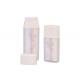 PP Airless Vacuum Bottle Double Pump Head Tubes With Cap