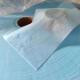 White Blue Meltblown Cloth , Melt Blown Material Hot Stamping Anti Bacteria