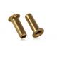 Brass Tubular Rivets  Brass Pipe Type Rivet Nuts Brass Brake and Clutch Lining Rivets