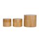 25ml Bamboo Empty Cream Jar High Durability