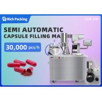 Semi Automatic Powder Filling Machine For Capsule Size 000-5