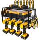 Power Tool Organizer Wall Mount Drill Holder for Non-folding Rack Classification