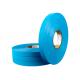 Blue 20mm Self Adhesive Foam Tape Hot Air PU Seam Sealing Tape For PPE Suit