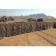 Heavy Duty Defensive Barriers Sandbags Mil 10 Mil 3 Hesco Barriers For Shooting Range