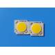 12 Watt 33V Dual-white Cob Led , Cob Chip Led Commercial Lighting 2700K-6500K