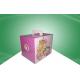 Small Recyclable Corrugated Paper Food Packaging Boxes OEM / ODM with PET Sheet