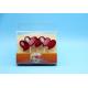Romantic Lovely Heart Shaped Birthday Candles With Food Grade Paraffin Material