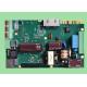 0.25mm PCB Circuit Board Assembly FR-4 Black For Industrial Control