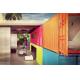 Durable Economical Flat Pack Shipping Container Home Removable Assemble Easily