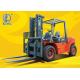 7 Tons Diesel Forklift 195KW Engine Counterbalanced Lift Trucks Internal Combustion Type Lifting And Handling