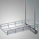 Adjustable Grid Cable Tray Electro Galvanized Wire Tray Silvery Color